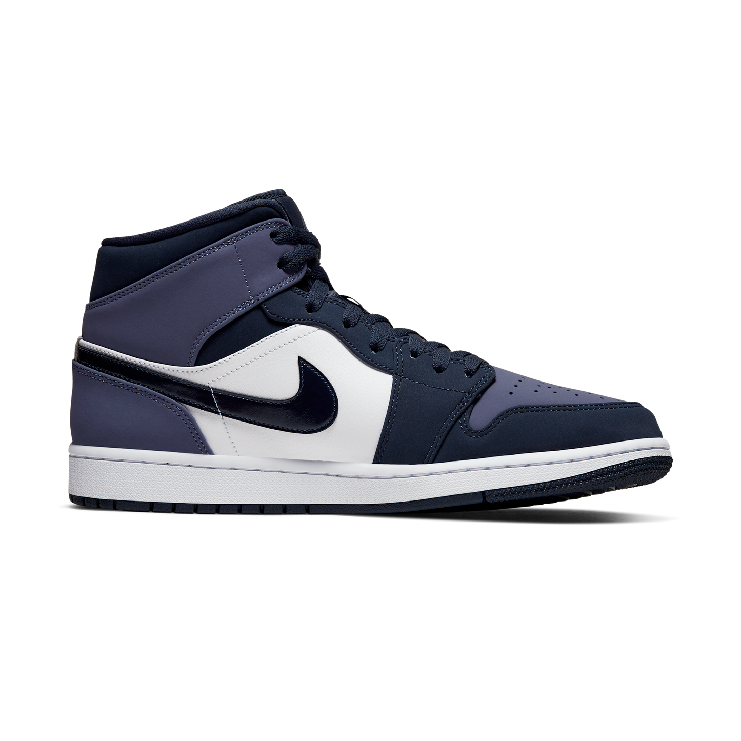 Jordan 1 Mid Obsidian Sanded Purple