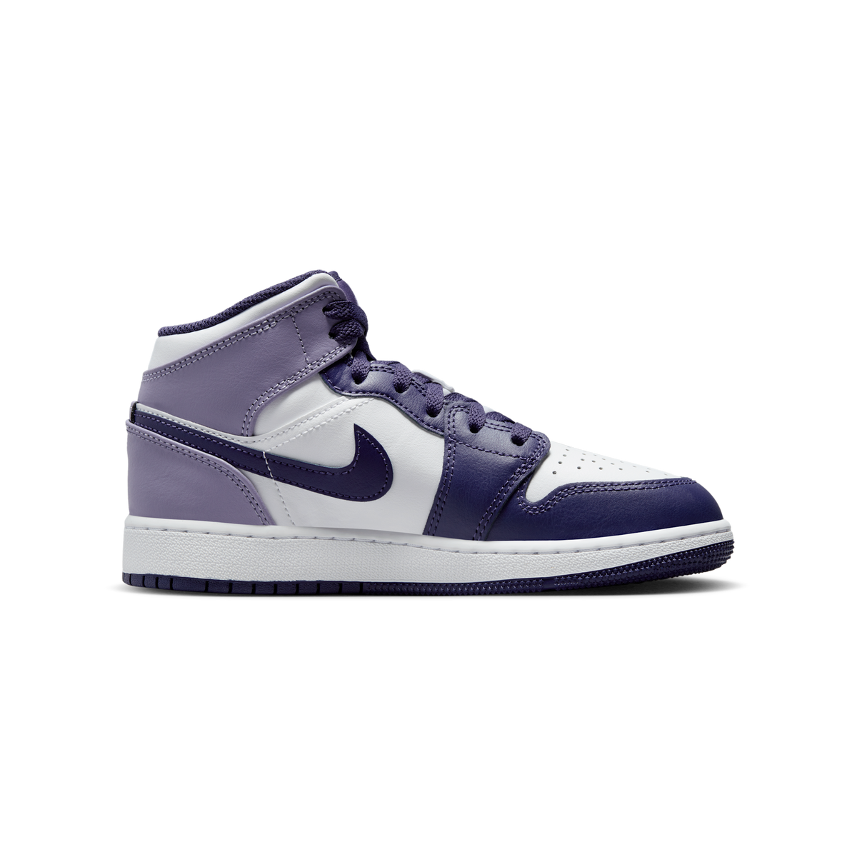 Jordan 1 Mid White Sky J Purple (GS)