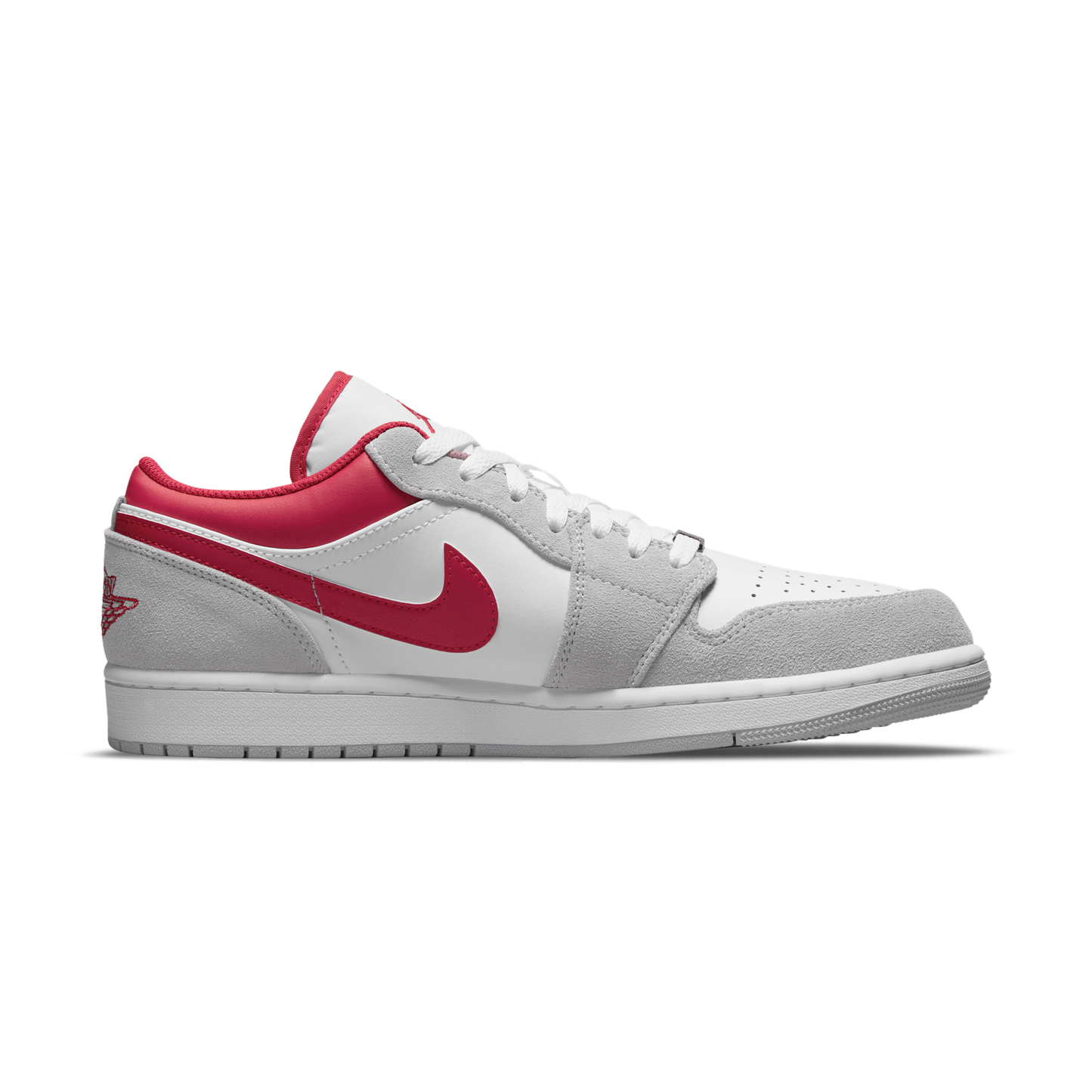 Jordan 1 Low SE Light Smoke Grey Gym Red