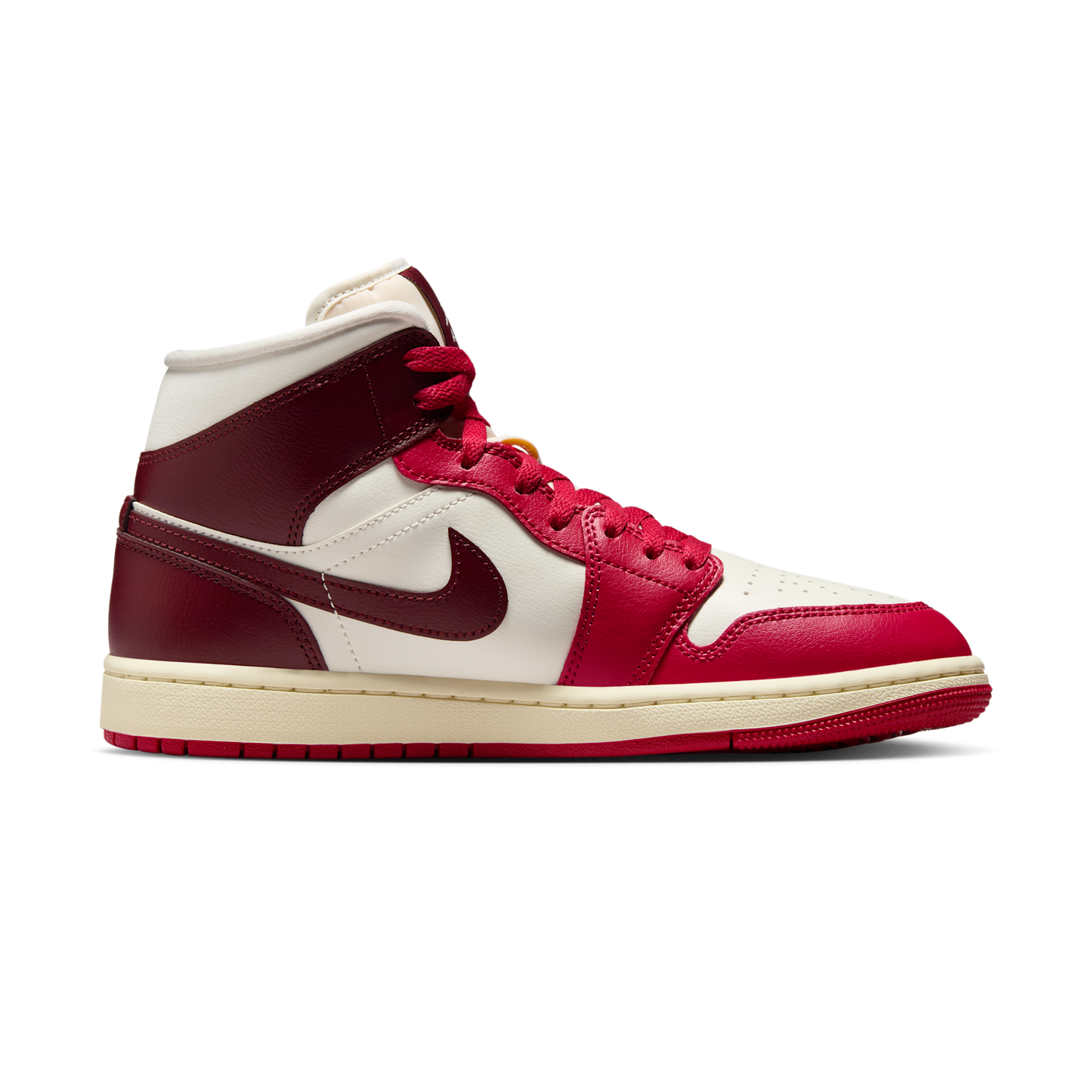 Jordan 1 Mid Sail Mystic Hibiscus (Women's)