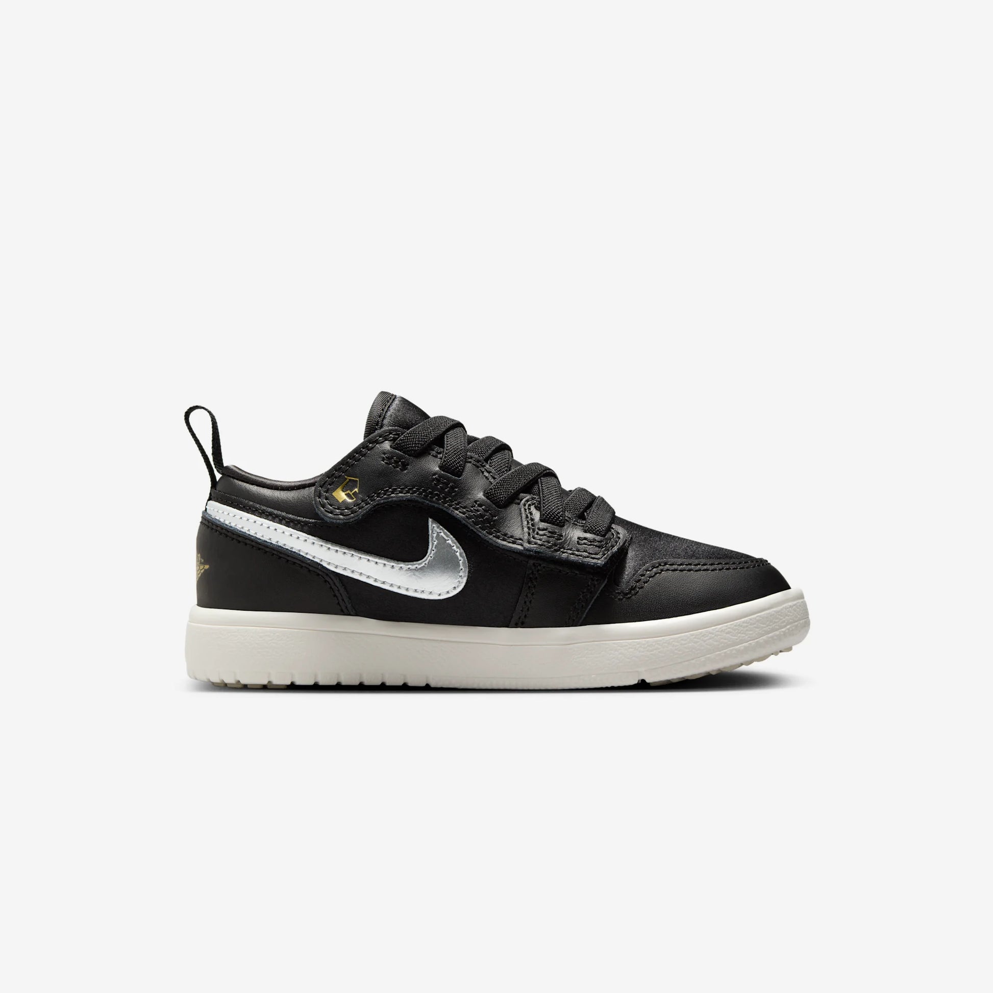 Jordan 1 Low Alt SE Black Silver Sail Gold (PS)