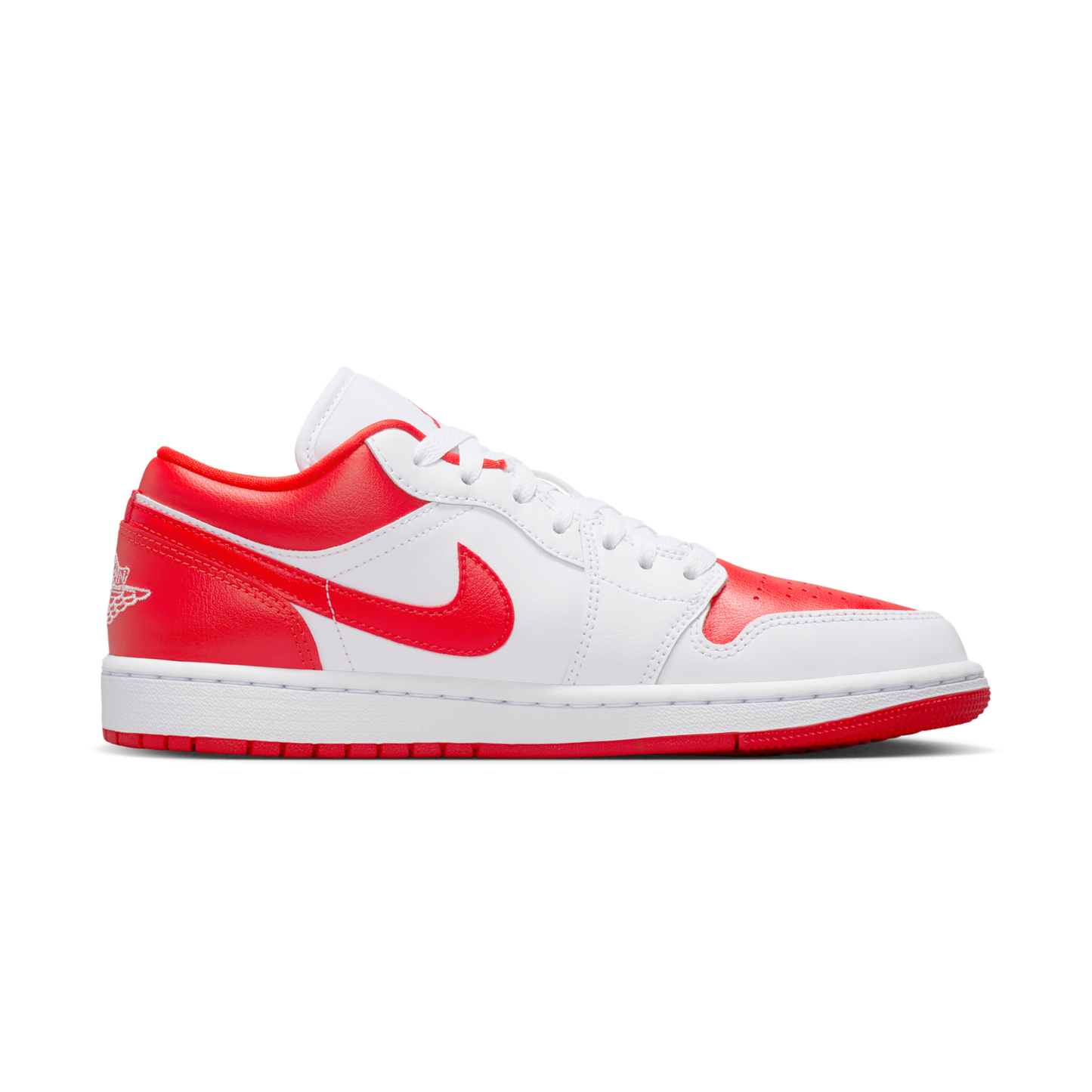 Jordan 1 Low White Chile Red (Women's)