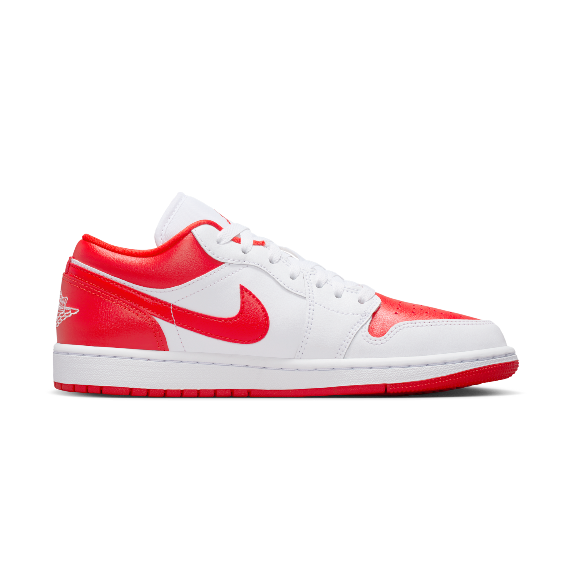Jordan 1 Low White Chile Red (Women's)