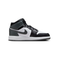 Jordan 1 Mid Black White Iron Grey