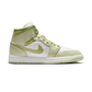 Jordan 1 Mid Olive Aura Lawn (Women's)