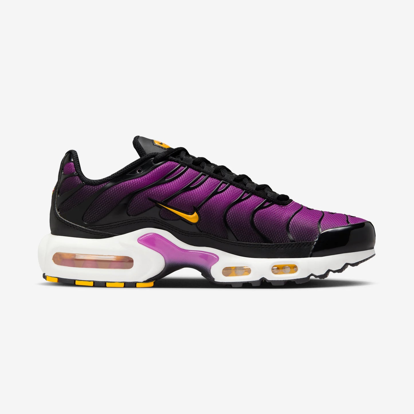 Nike Air Max Plus Black Laser Orange White Hyper Violet (Women's)