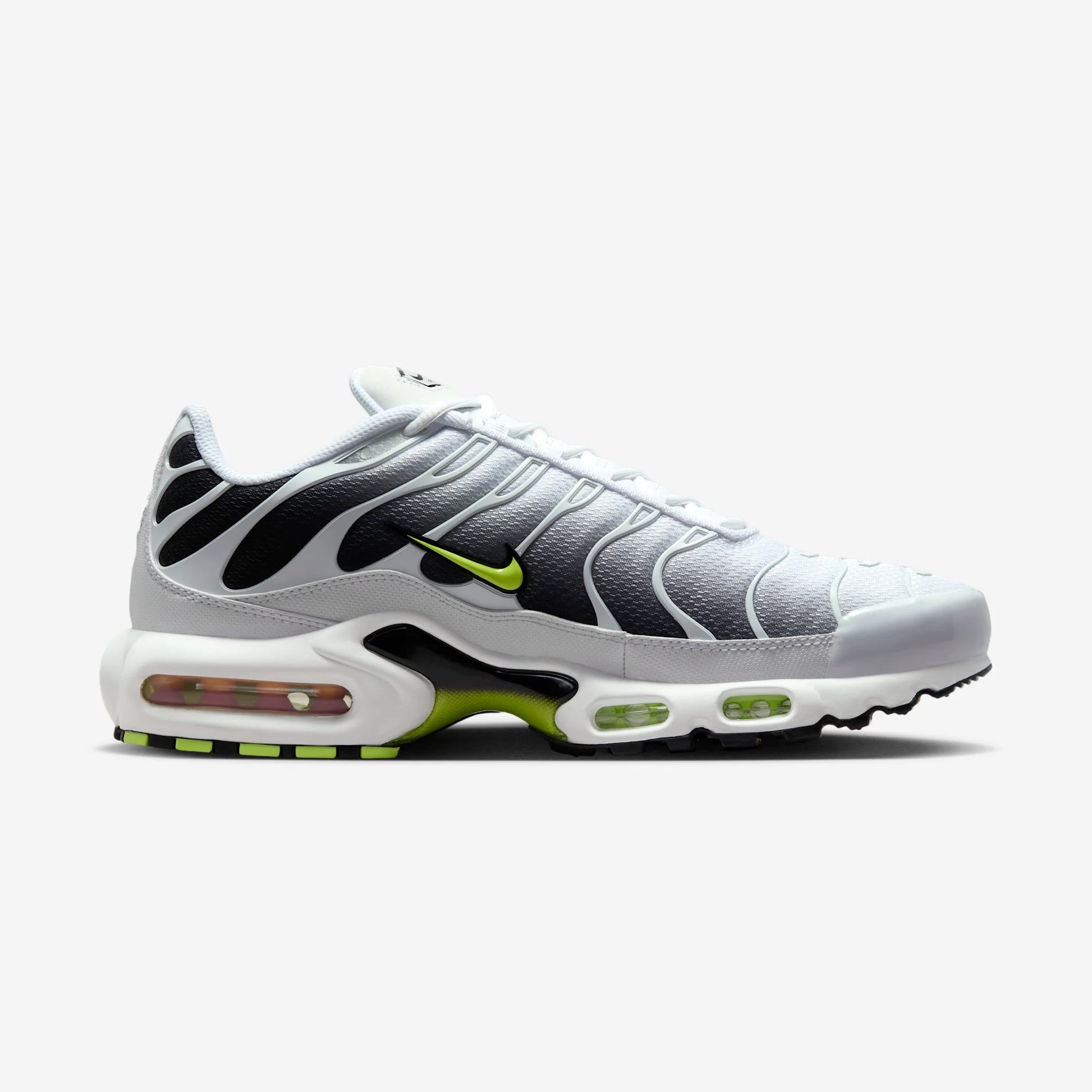 Nike Air Max Plus White Black Volt