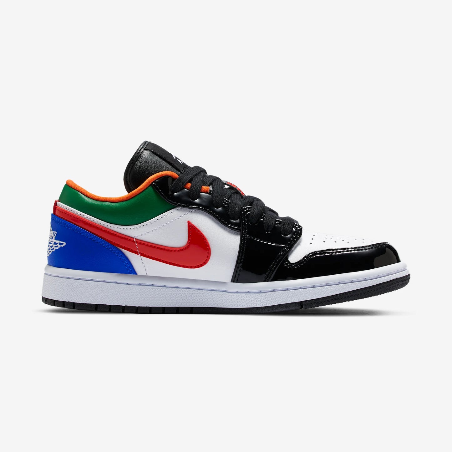 Jordan 1 Low Multi-Color Black Toe (Women's)