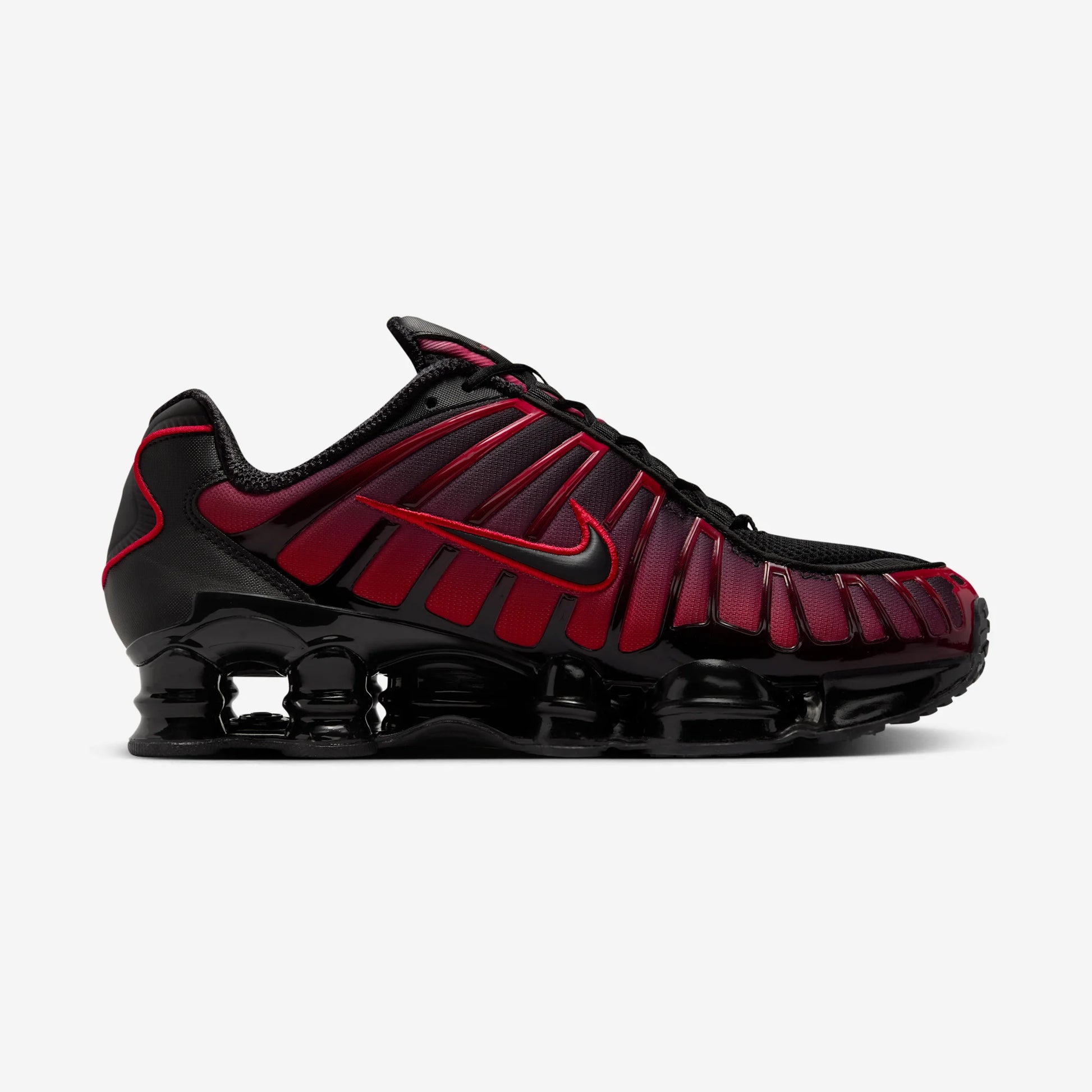 Nike Shox TL Black University Red Gradient