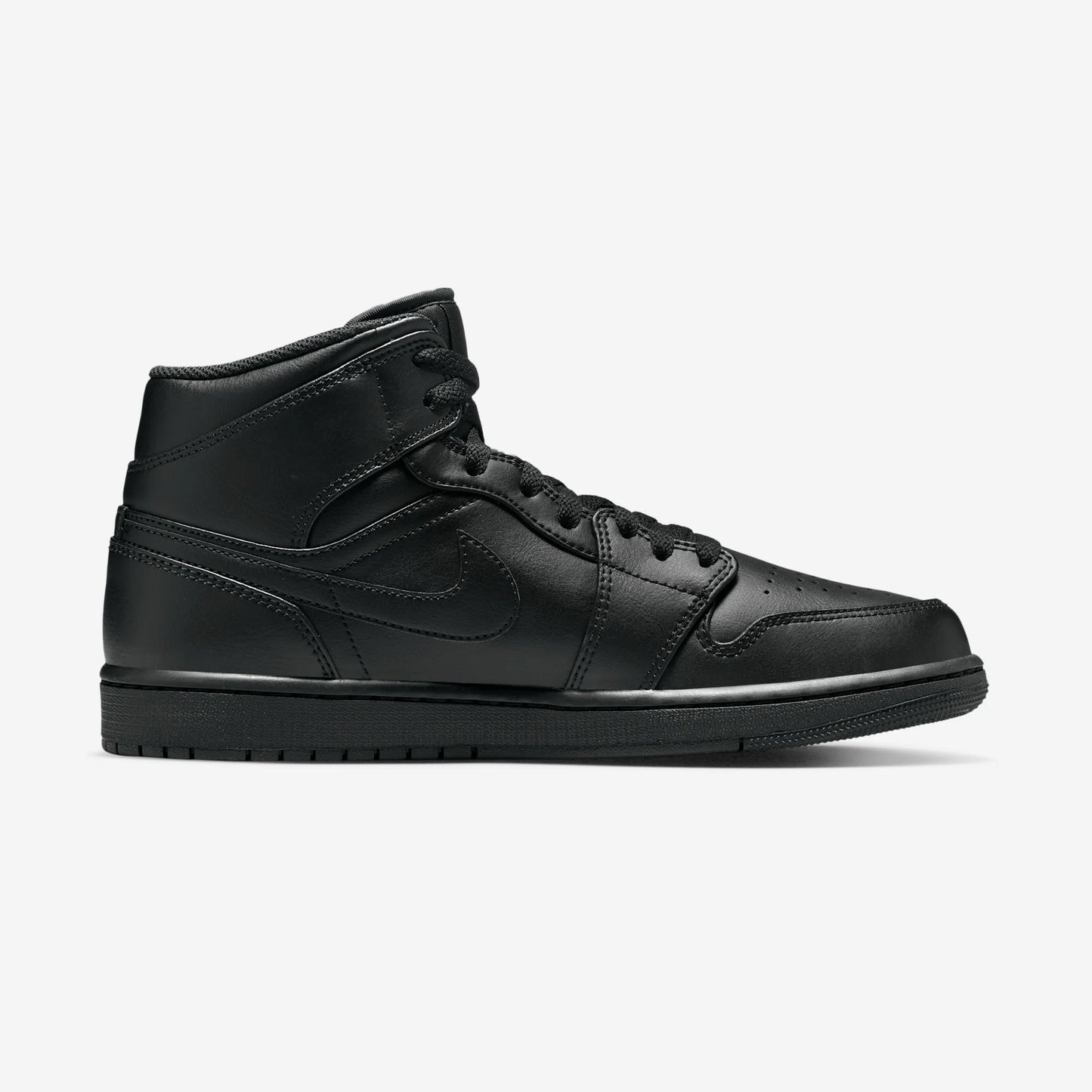 Jordan 1 Mid Triple Black