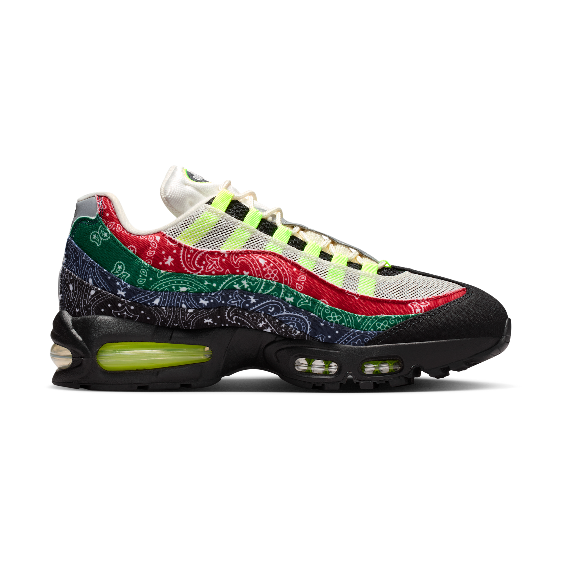 Nike Air Max 95 OG Big Bubble Neon Paisley Bandana