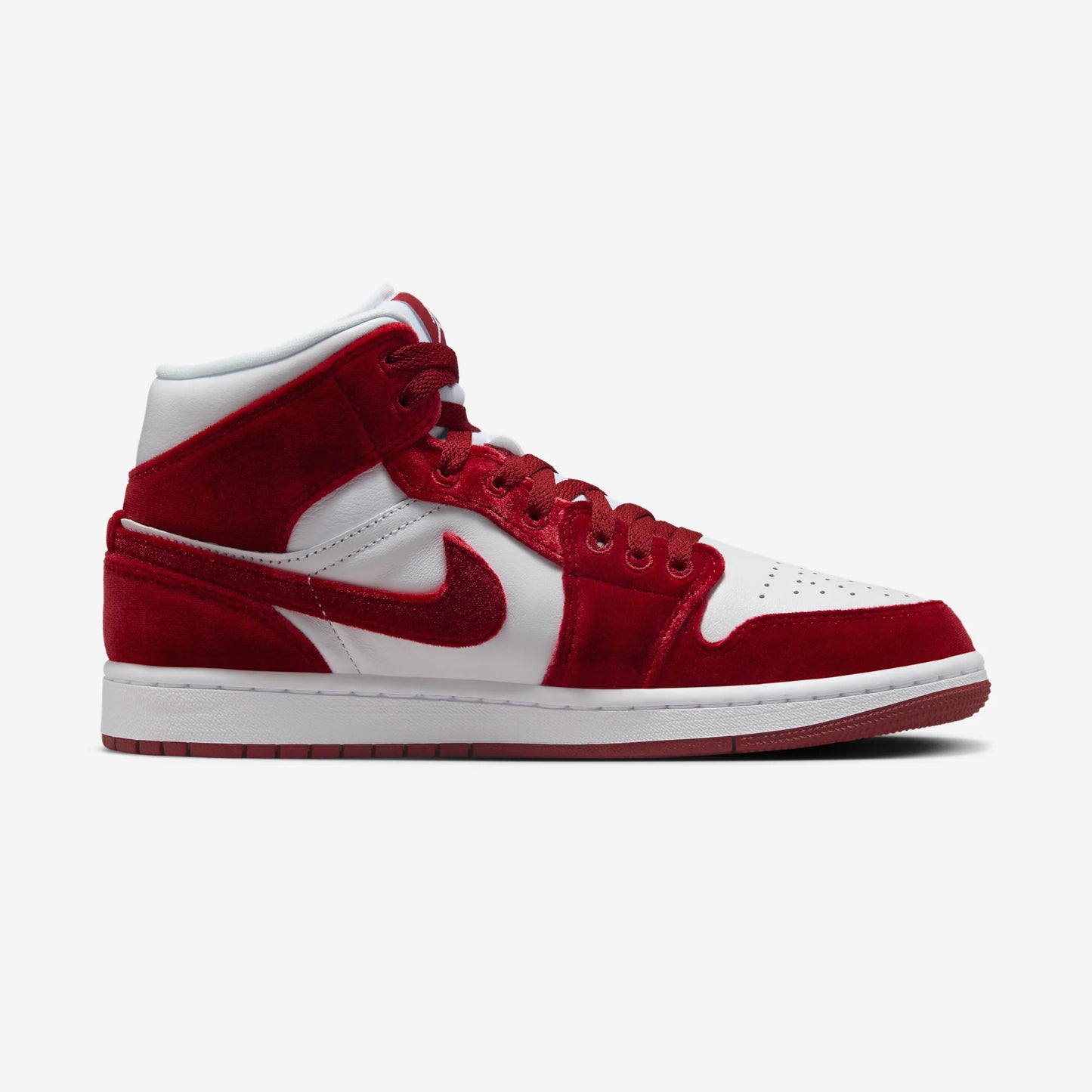 Jordan 1 Mid SE Red Velvet (Women's)