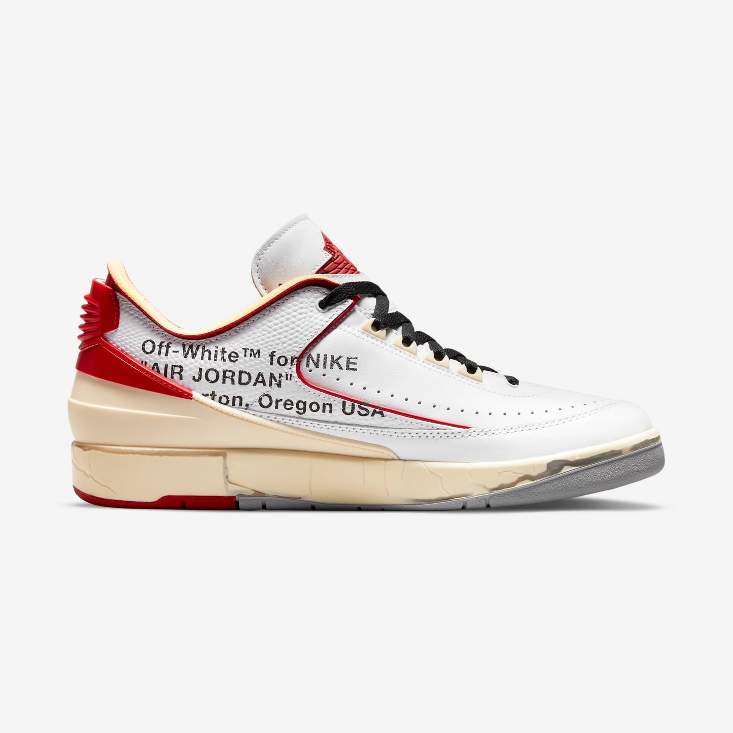 Jordan 2 Retro Low SP Off-White White Red