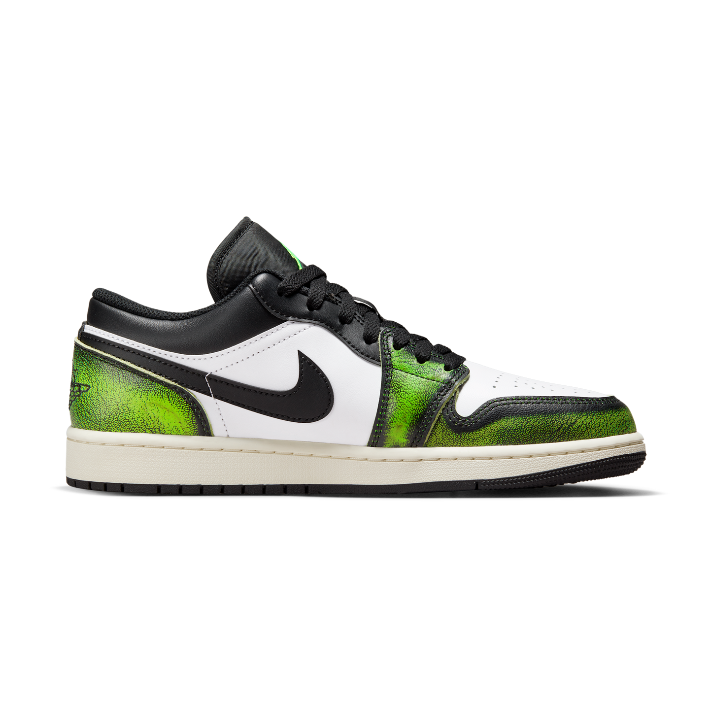 Jordan 1 Low Wear Away Electric Green