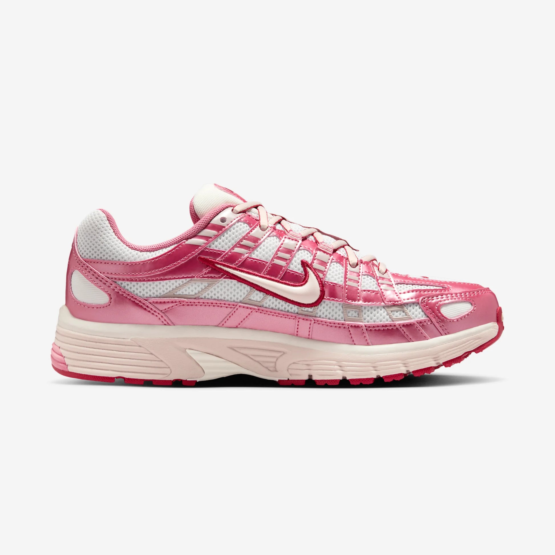 Nike P-6000 White Silt Red Peony (Women's)