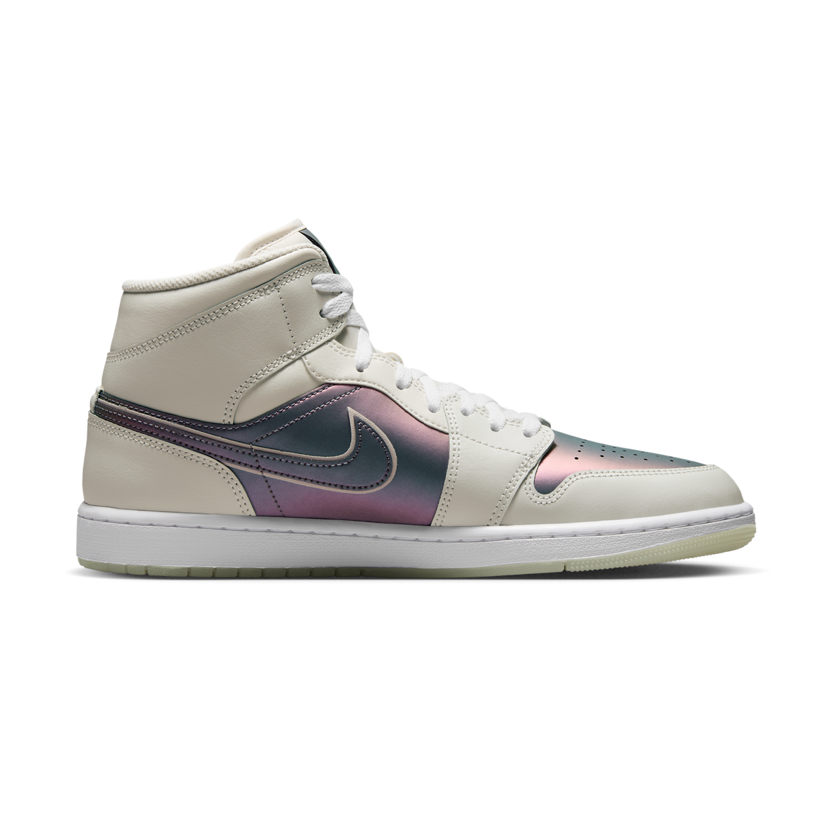 Jordan 1 Mid SE Phantom Iridescent