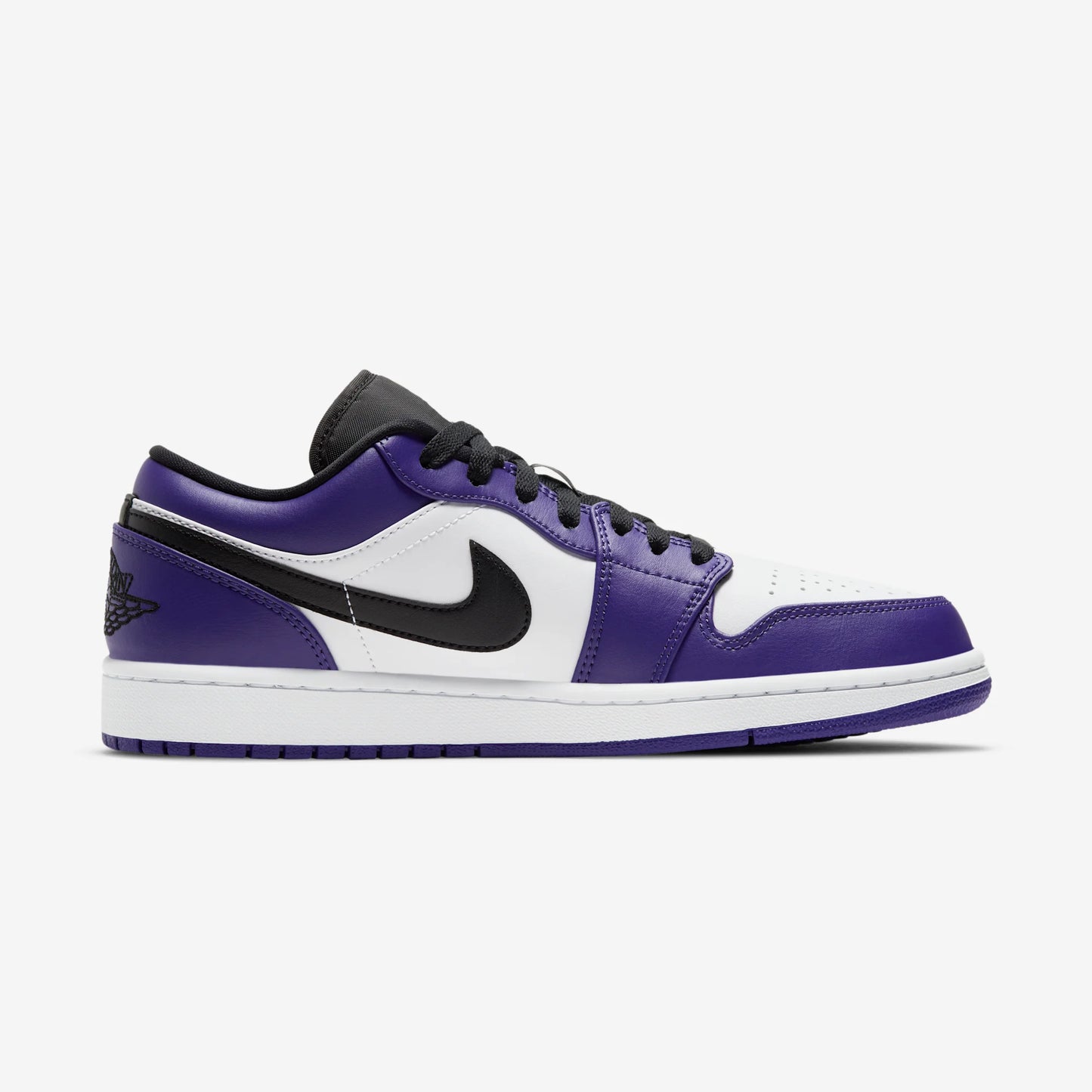 Jordan 1 Low Court Purple White