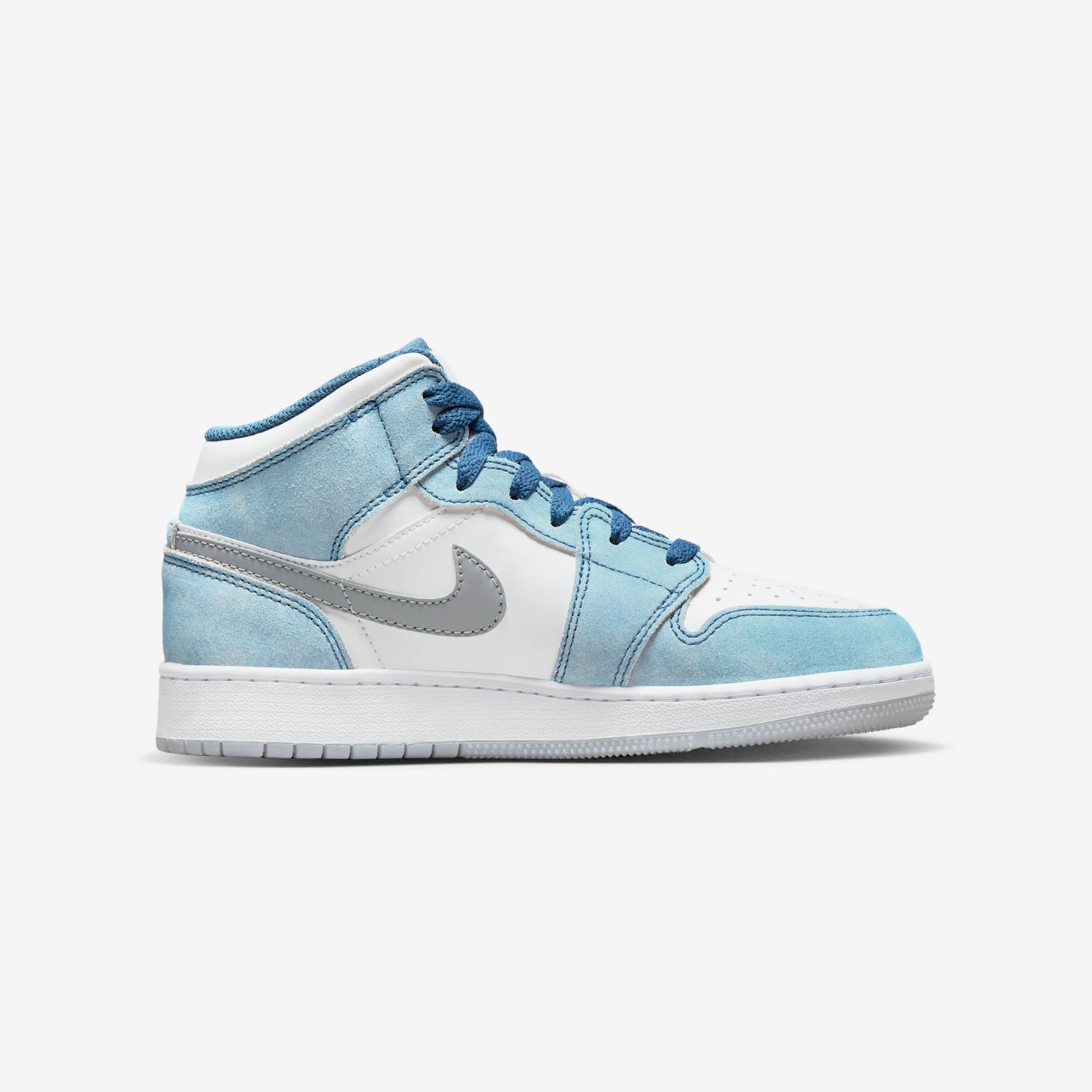 Jordan 1 Mid SE French Blue Light Steel (GS)