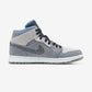 Jordan 1 Mid Crater Grey University Blue