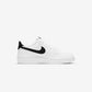 Nike Air Force 1 Low White Black (PS)