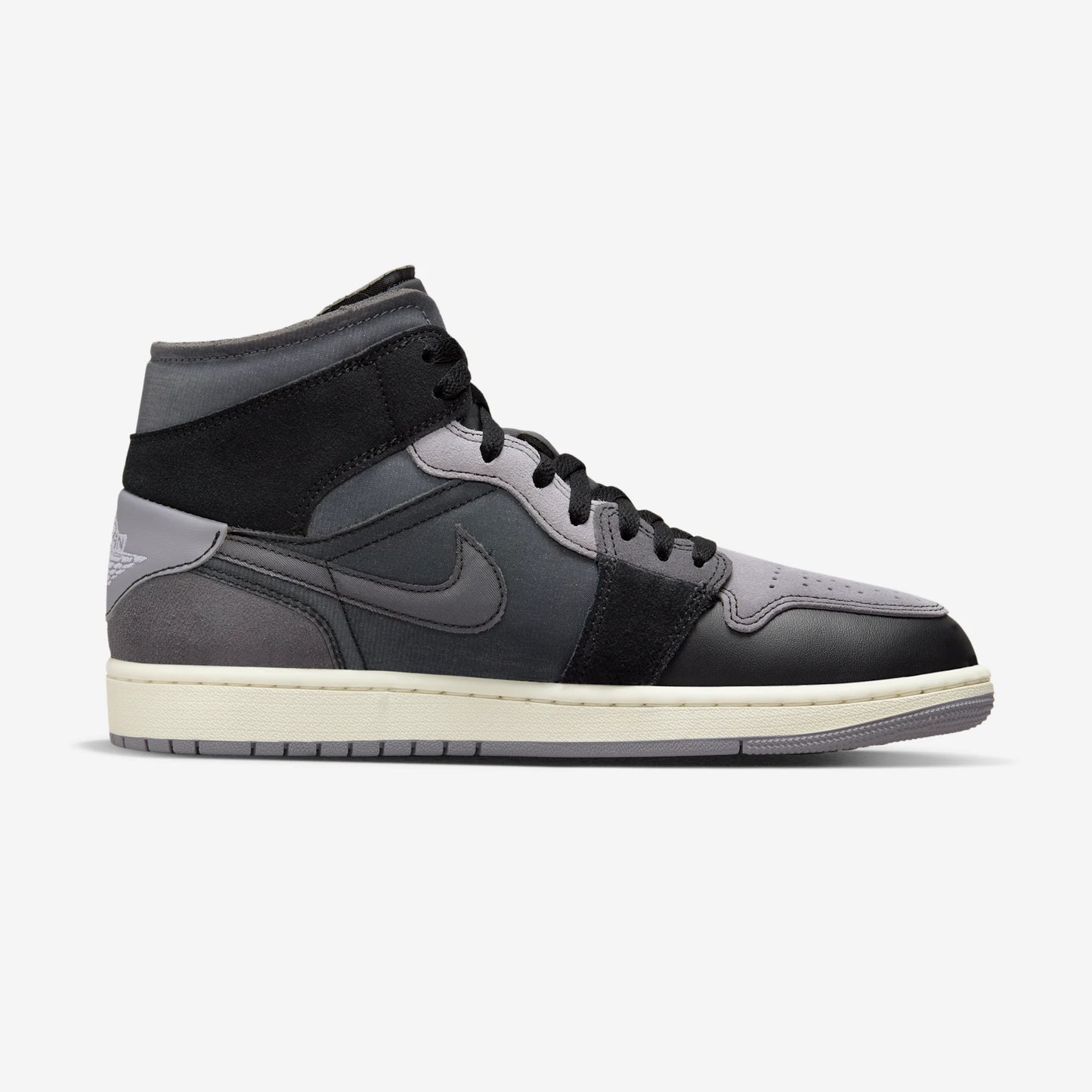 Jordan 1 Mid Craft Inside Out Black