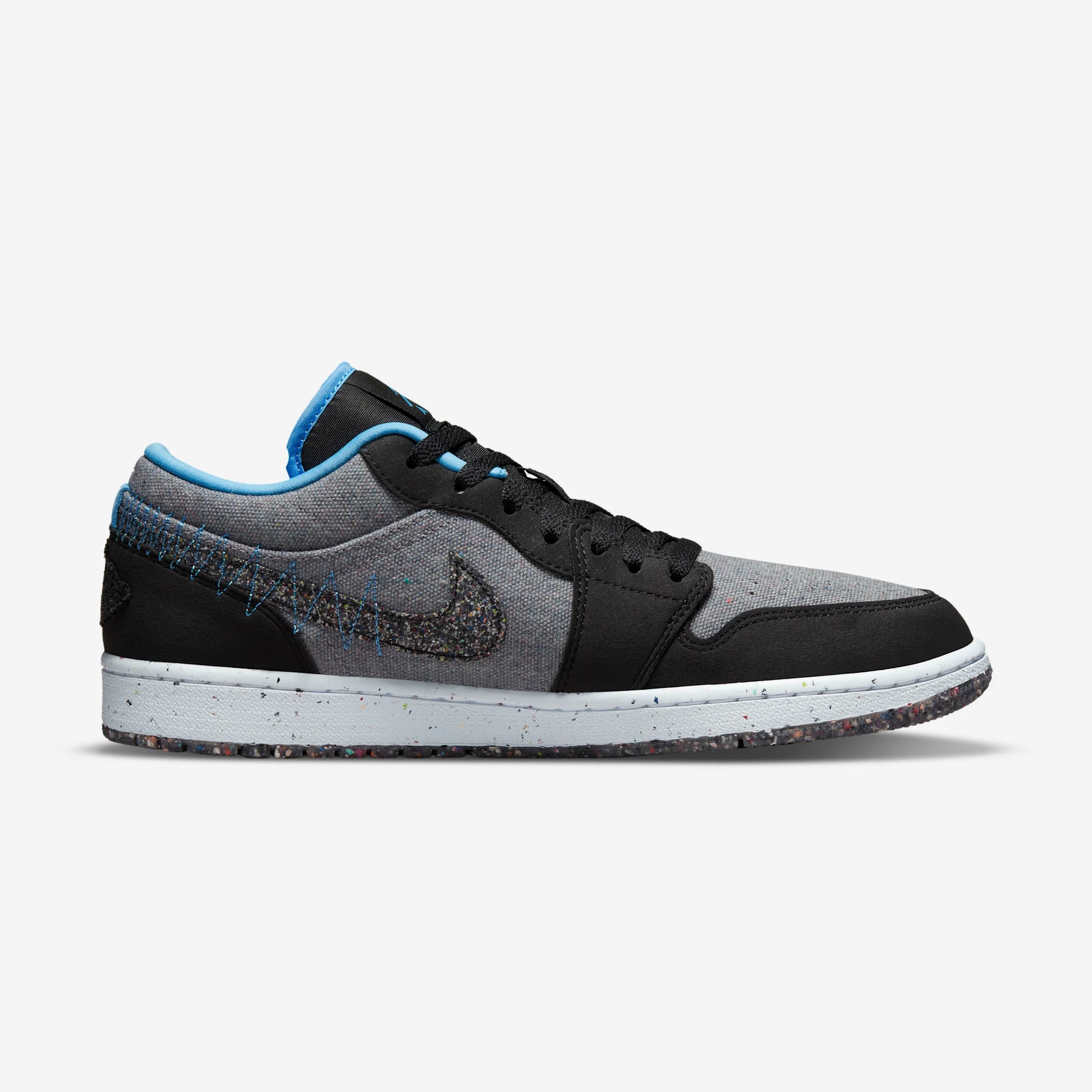 Jordan 1 Low SE Crater Grey University Blue