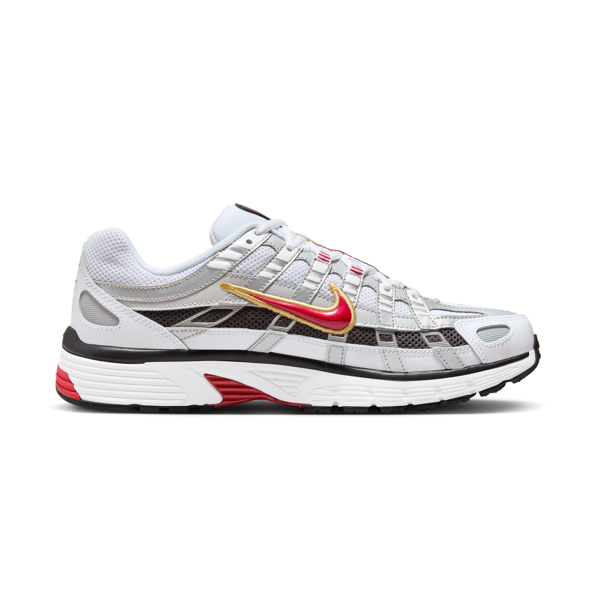 Nike P-6000 Platinum Varsity Red
