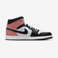 Jordan 1 Mid White Rust Pink Black
