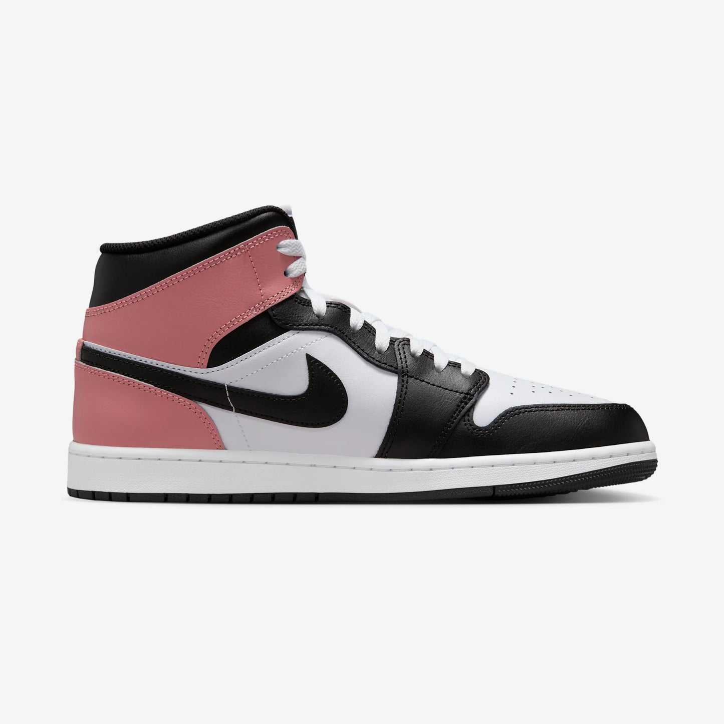 Jordan 1 Mid White Rust Pink Black