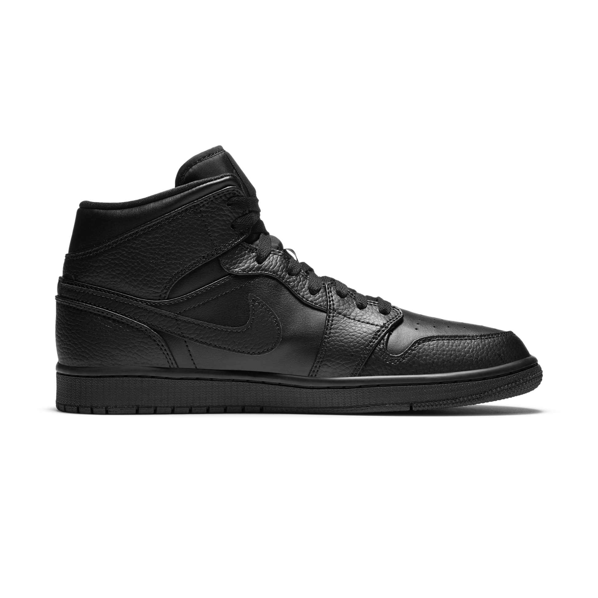 Jordan 1 Mid Triple Black