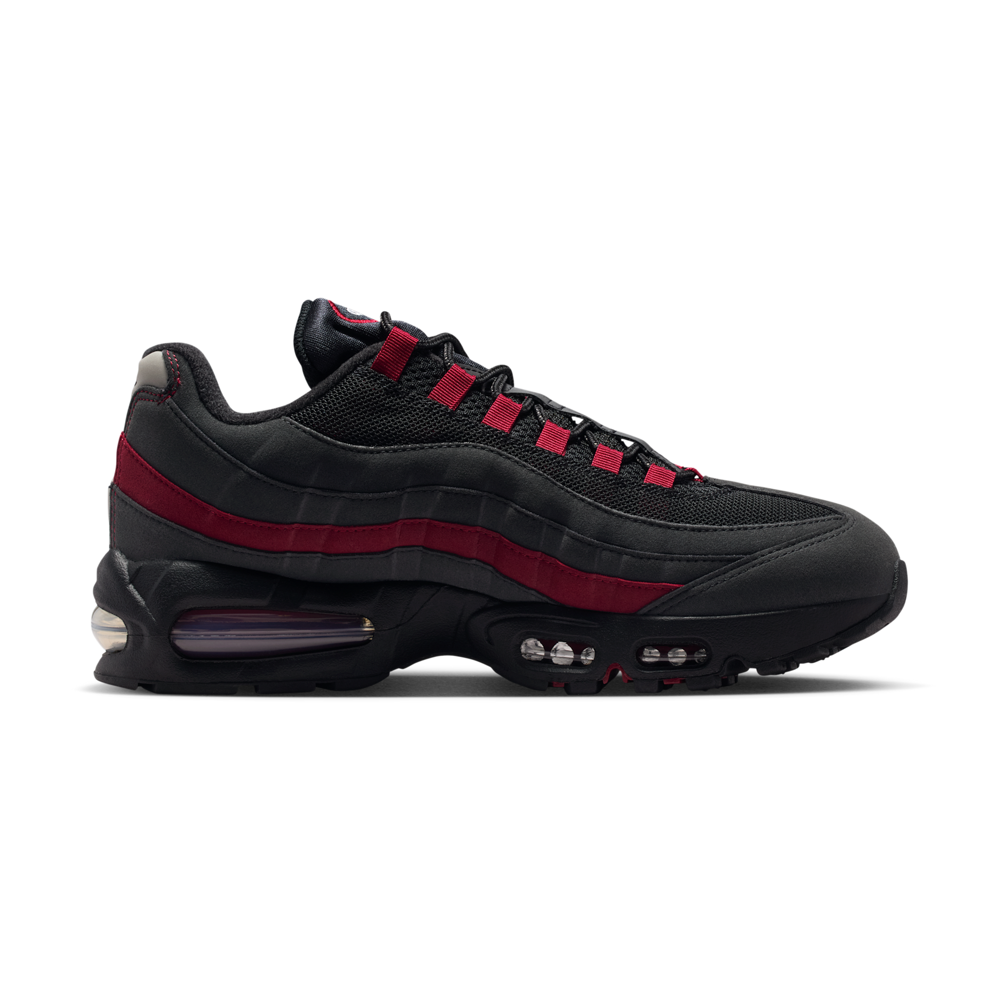 Nike Air Max 95 OG Big Bubble Black Crimson Grey