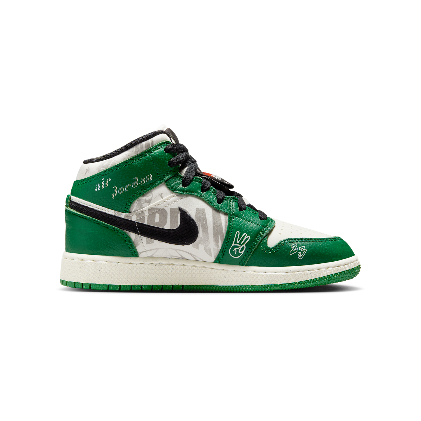 Jordan 1 Mid SE Overbranded (GS)