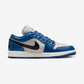 Jordan 1 Low French Blue College Grey (Women's)