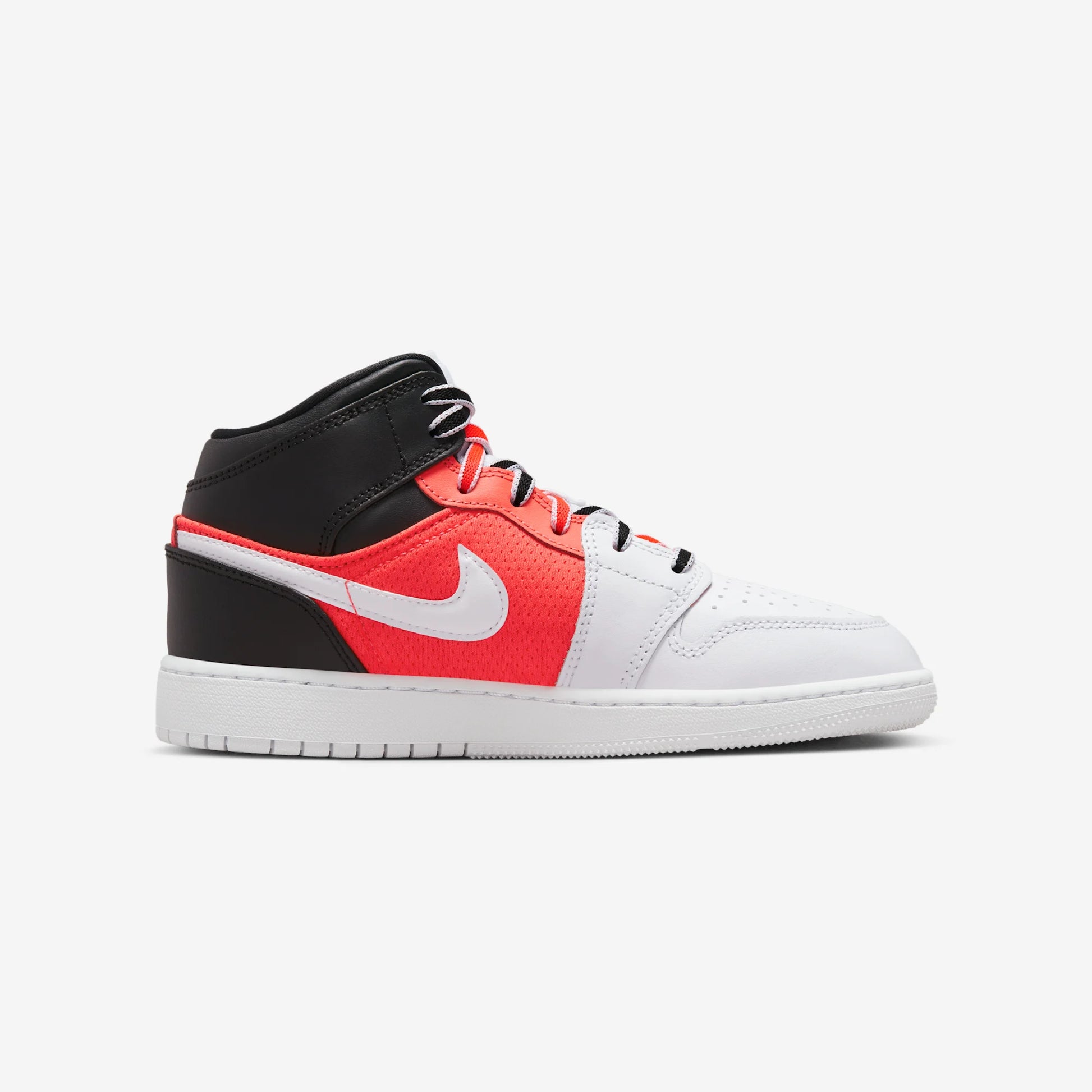 Jordan 1 Mid SE White Black Infrared (GS)