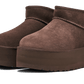 Classic Ultra Mini Platform Chocolate (1135092-CHO) - 37 EU - 6 US - Brown | SOSUKICKS
