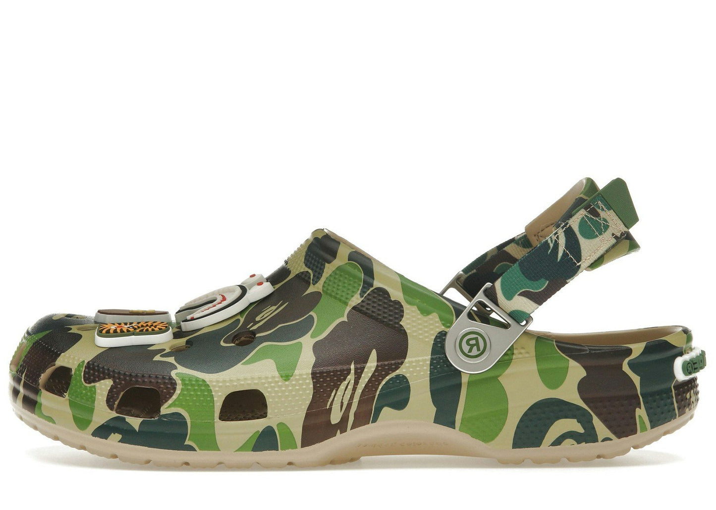 Crocs Classic Clog A Bathing Ape ABC Camo Green