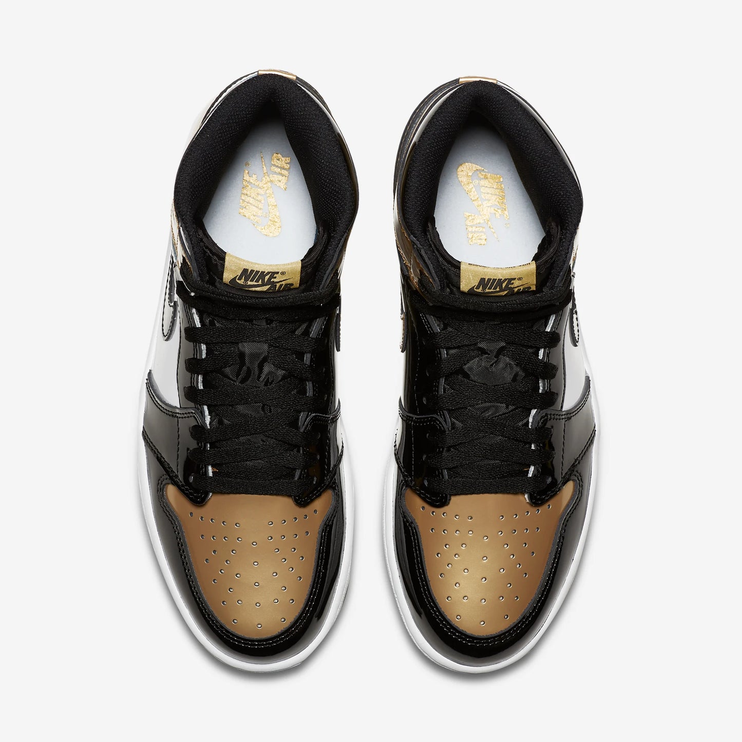 Jordan 1 Retro High NRG Patent Gold Toe