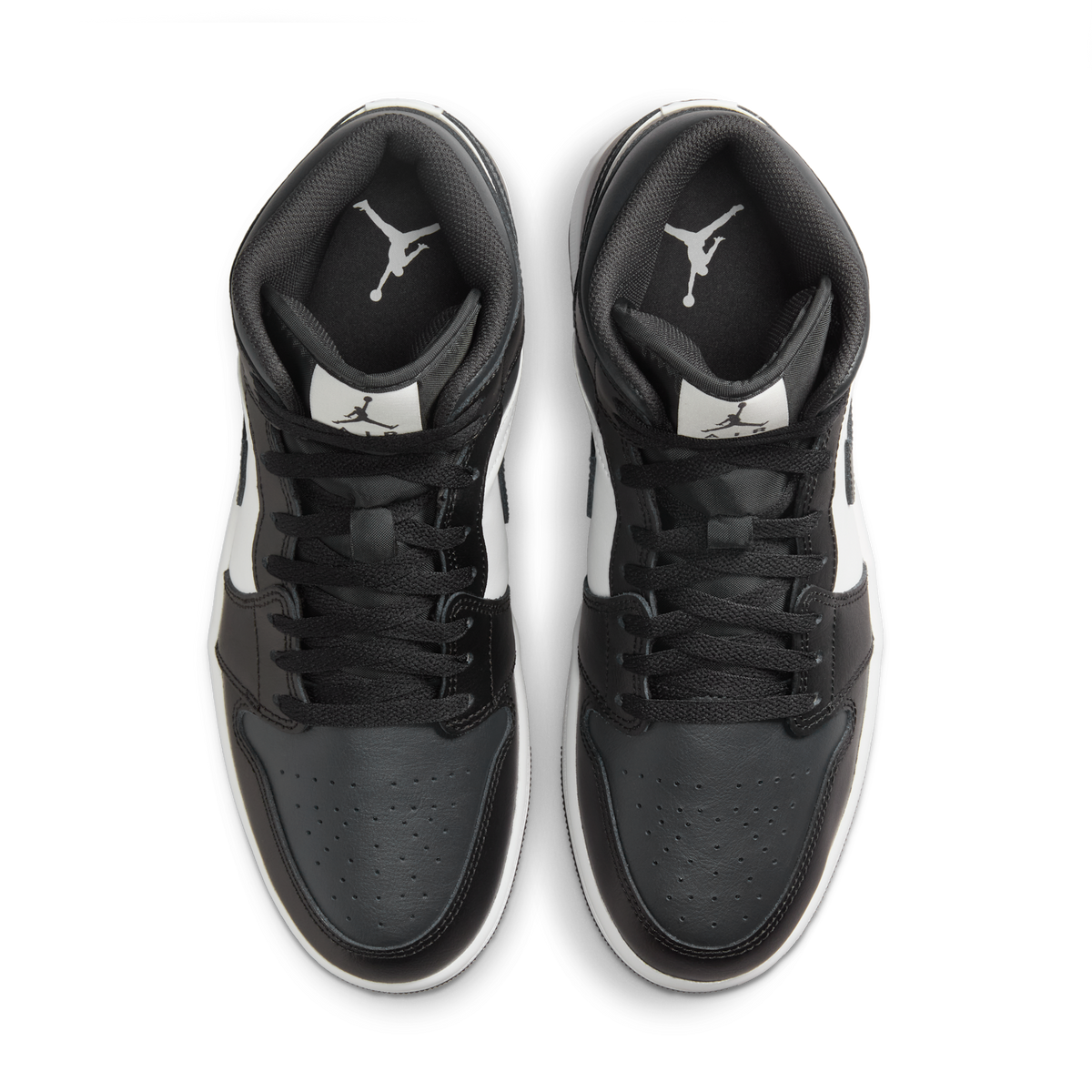 Jordan 1 Mid Off Noir Toe