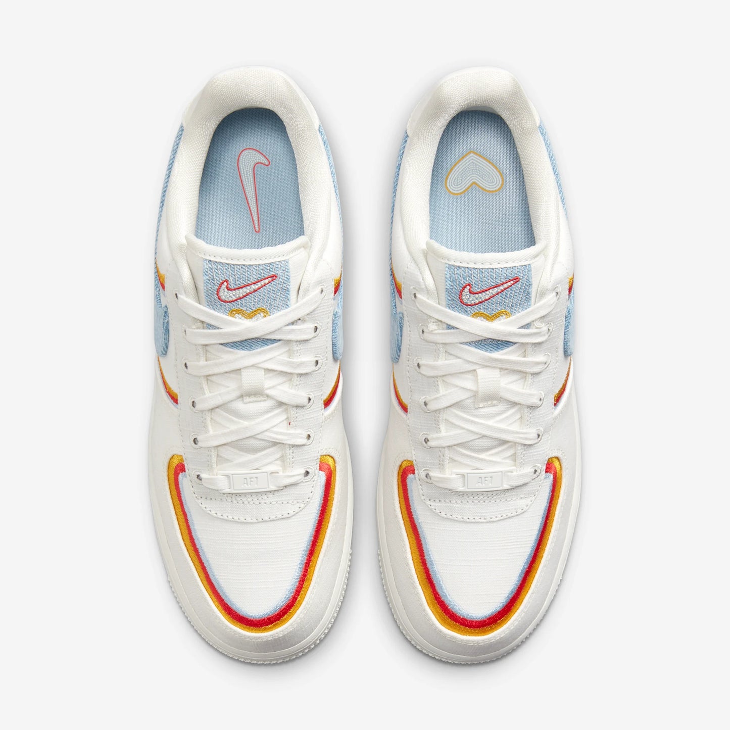Nike Air Force 1 Low Sail Denim Swoosh (Women's)