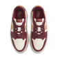 Jordan 1 Low Triple Stack Team Red Pale Ivory (Women's)