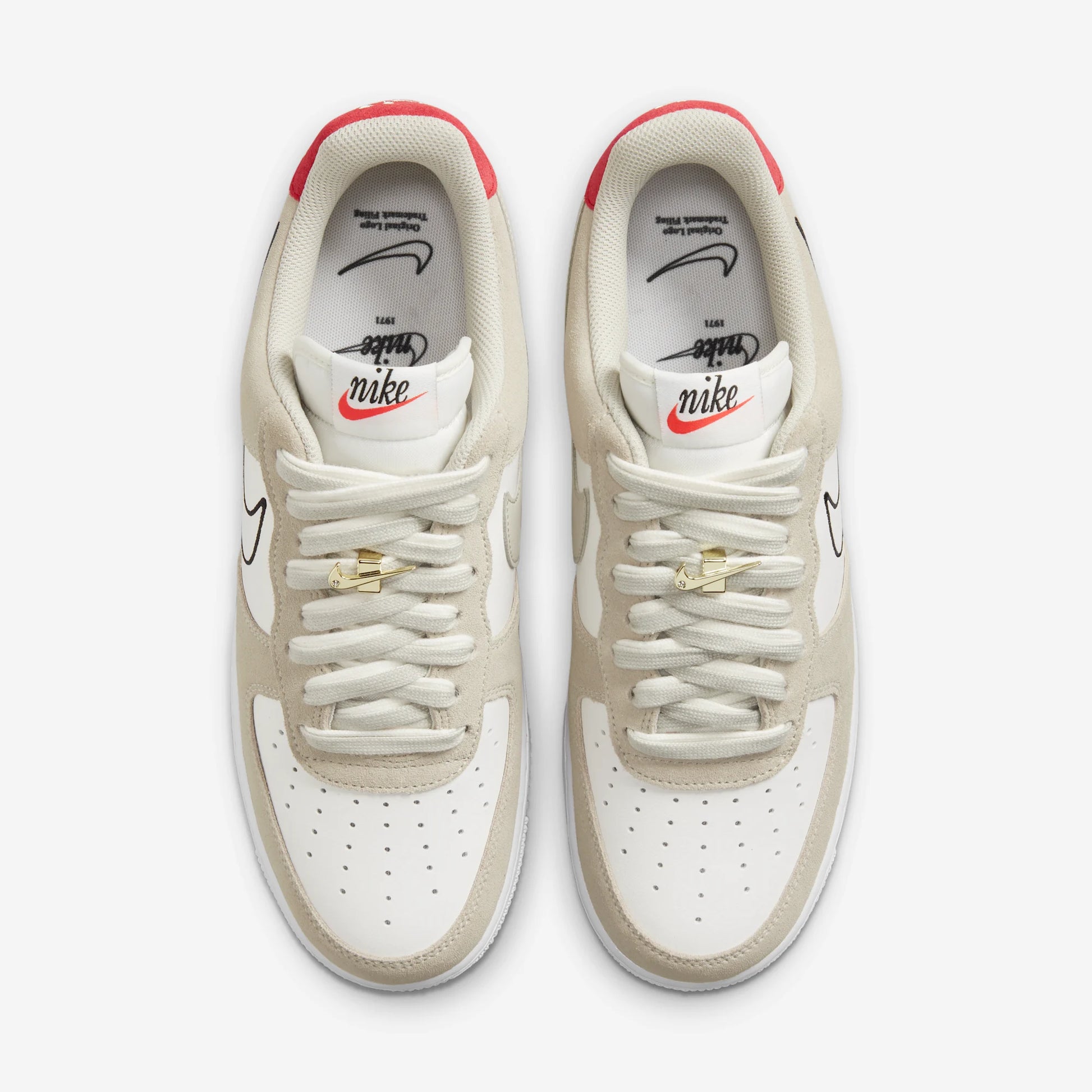 Nike Air Force 1 Low First Use Light Sail Red