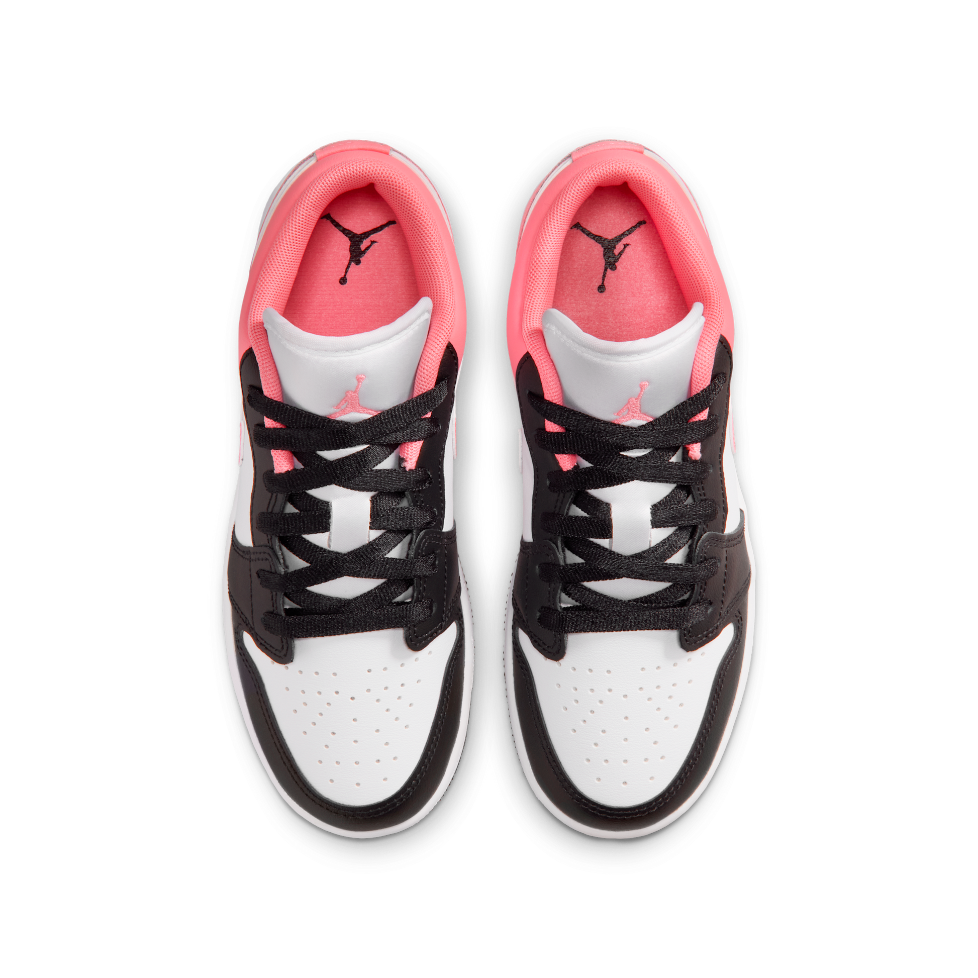 Jordan 1 Low Black Pink Gaze (GS)