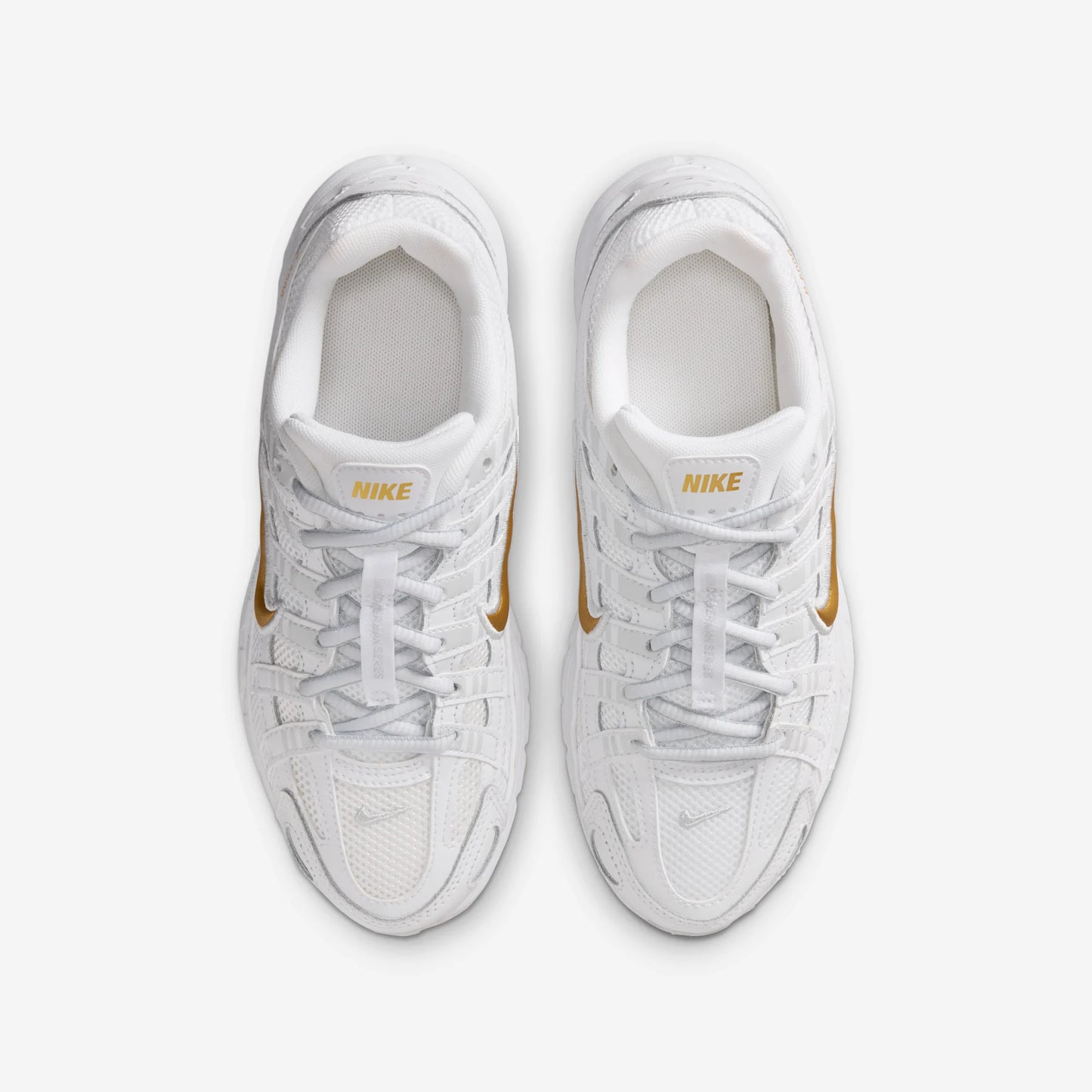 Nike P-6000 White Metallic Gold (GS)