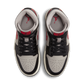 Jordan 1 Mid Black College Grey Gym Red (Women's)