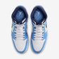Jordan 1 Mid University Blue Midnight Navy
