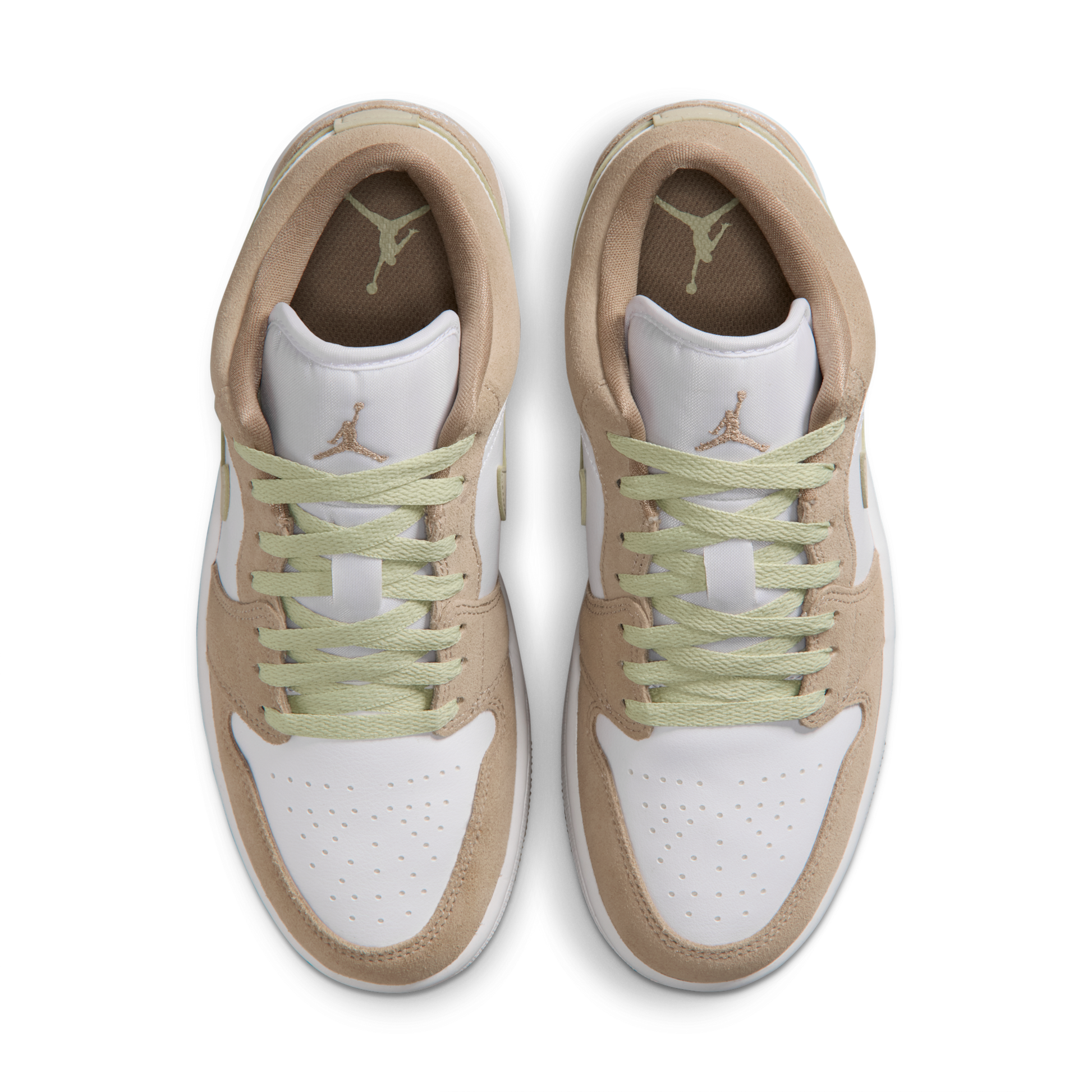 Jordan 1 Low Khaki Olive Aura (Women's)
