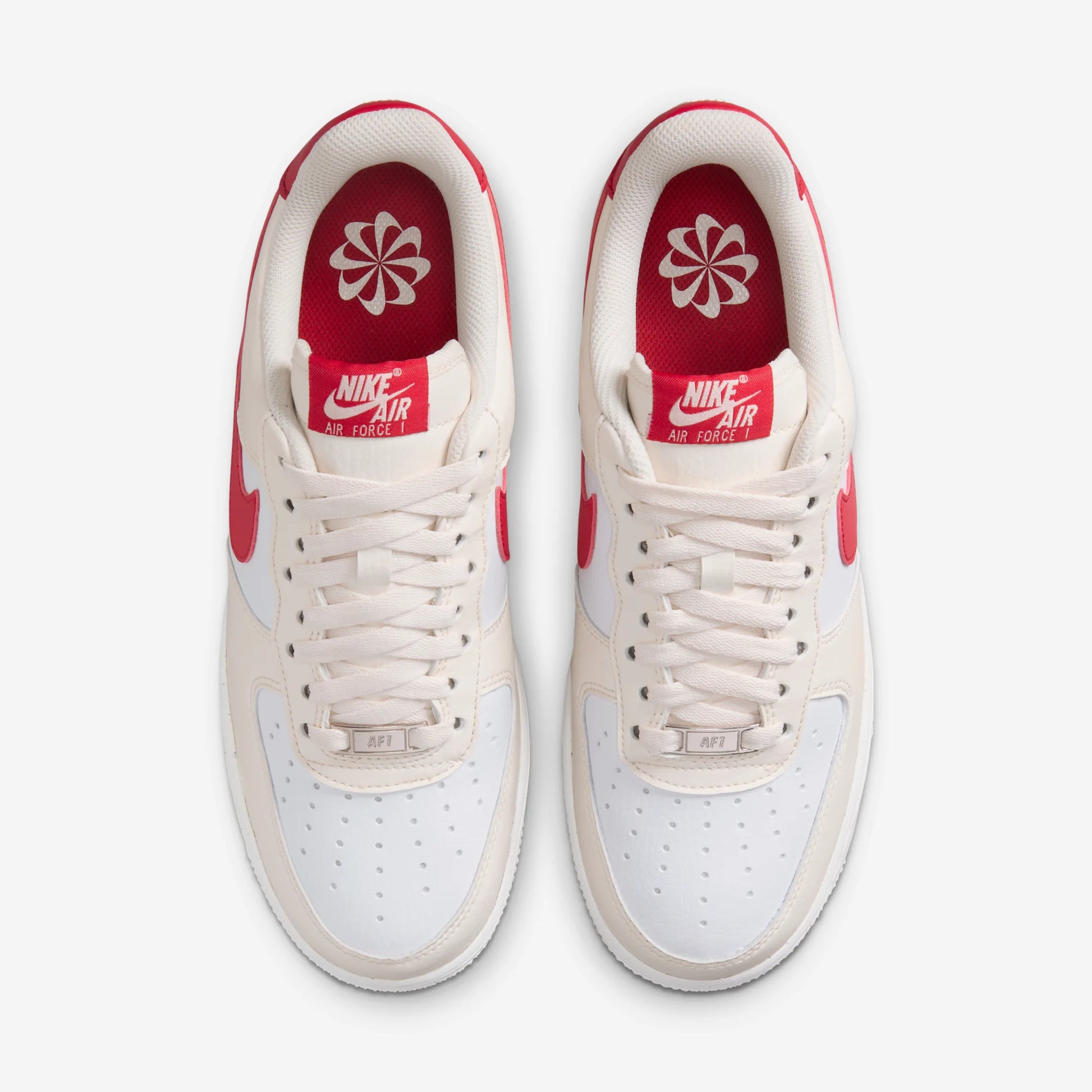 Nike Air Force 1 Low '07 Next Nature Pale Ivory University Red (Women's)