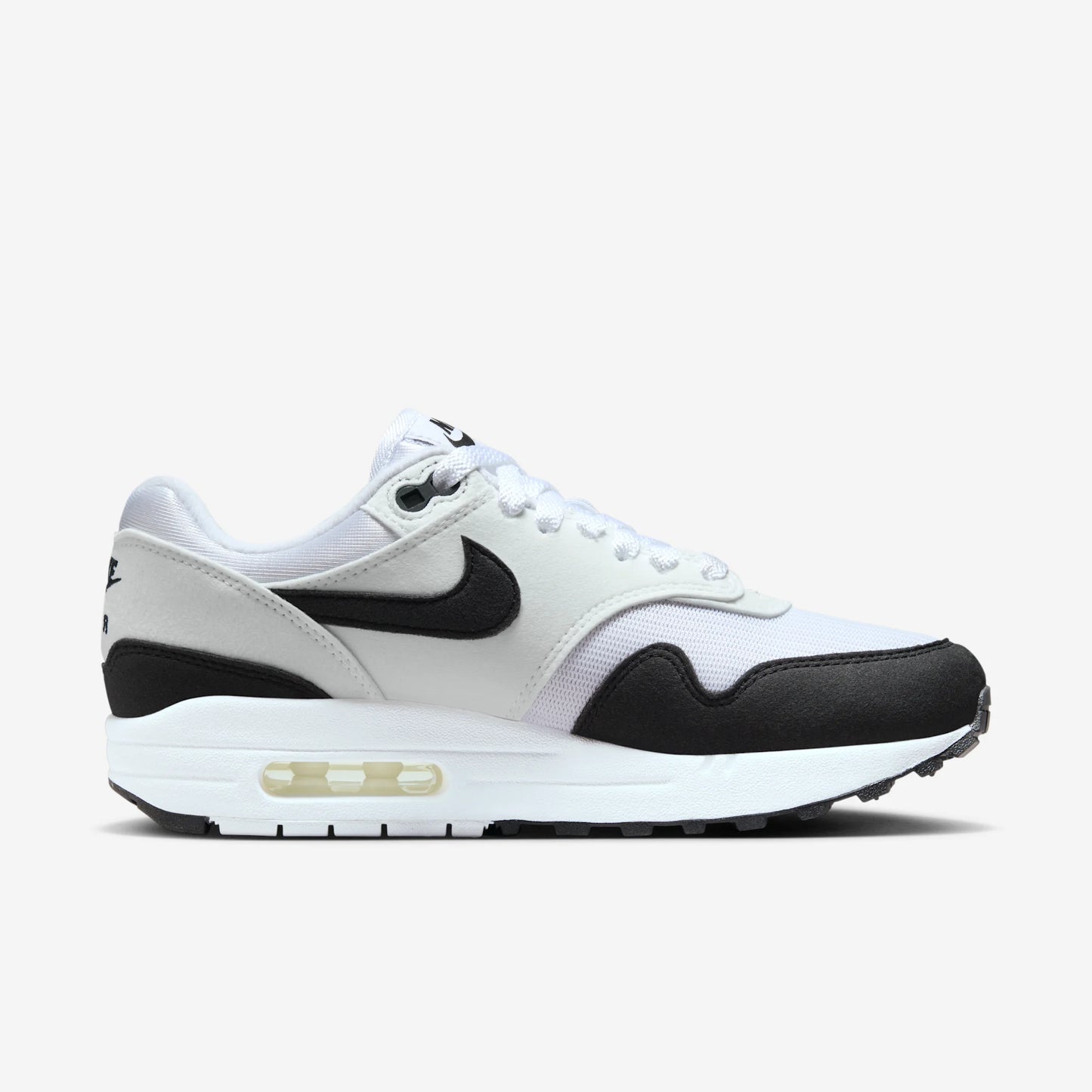 Nike Air Max 1 White Black Neutral Grey (Women's)