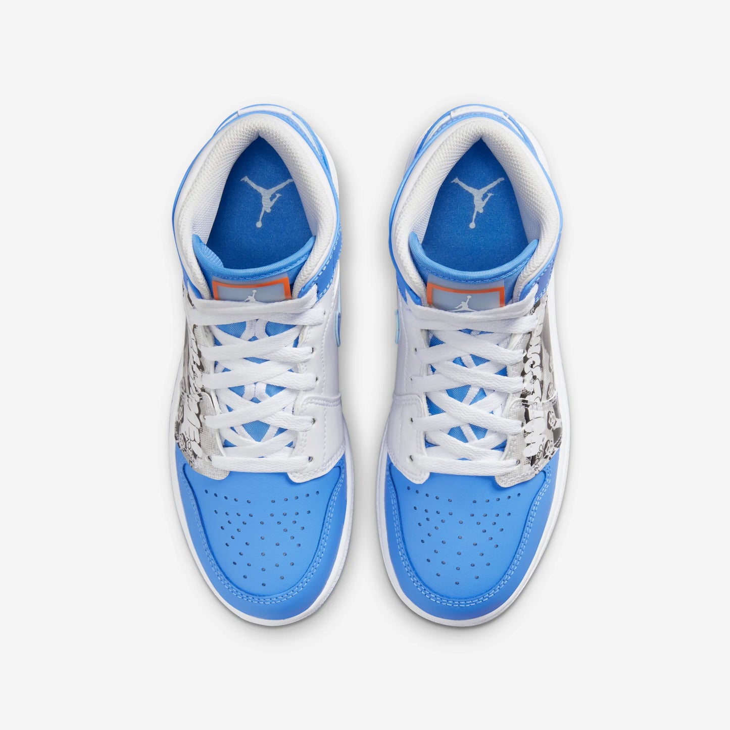 Jordan 1 Mid Sneaker School Game Winner (GS)