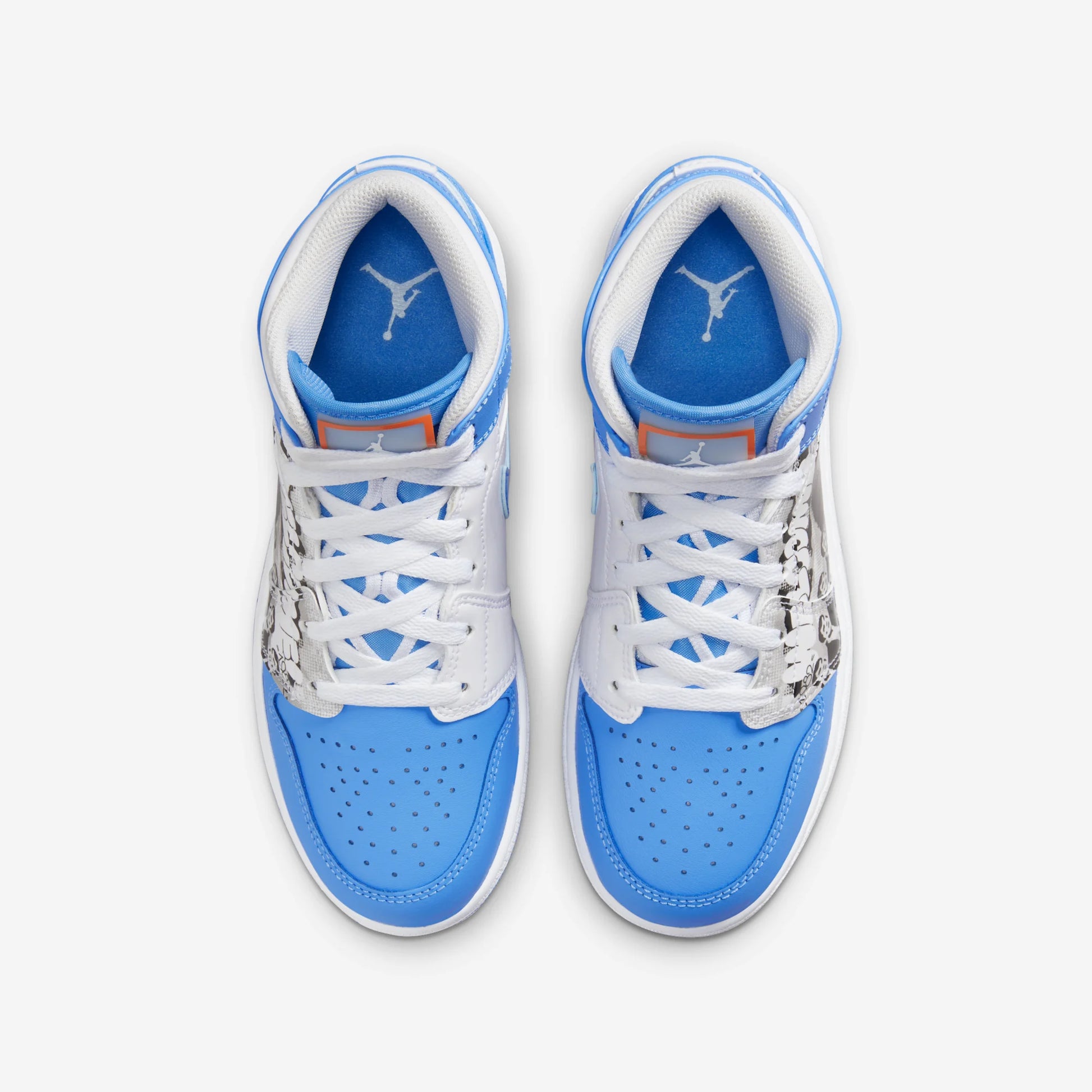 Jordan 1 Mid Sneaker School Game Winner (GS)